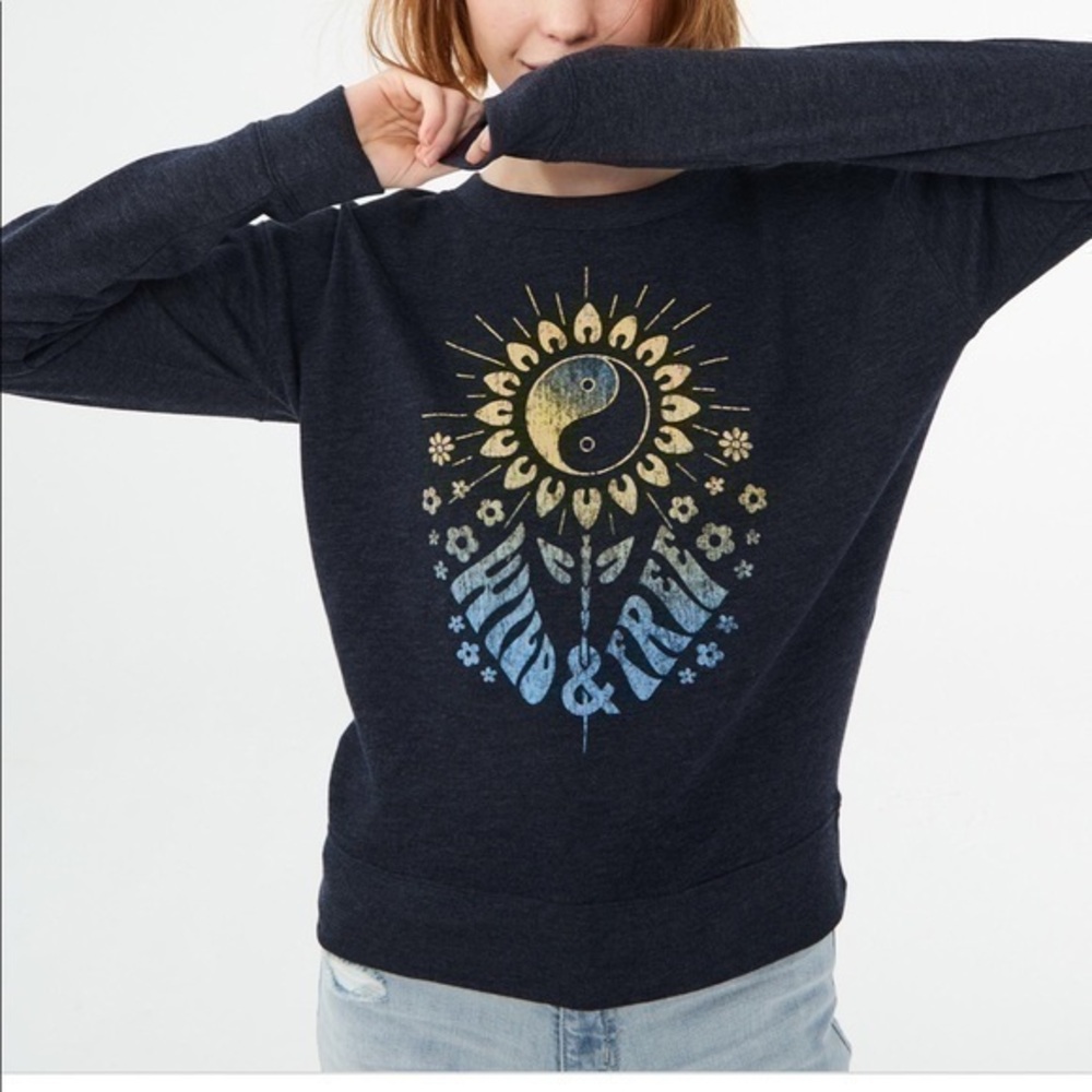 Aero LLD WILD & FREE CREW SWEATSHIRT